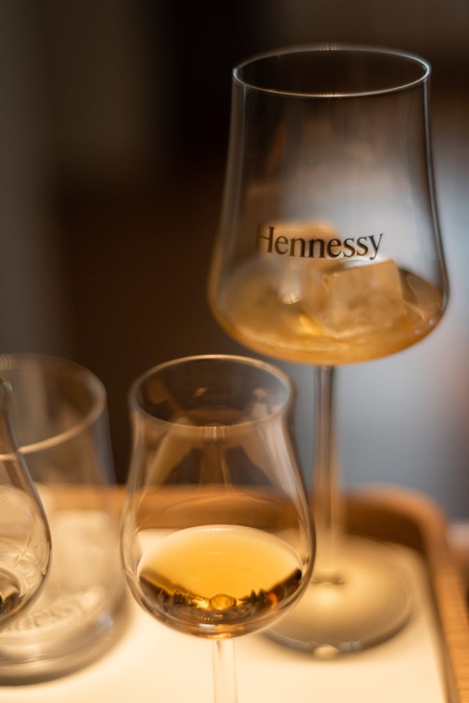 verre avec cognac