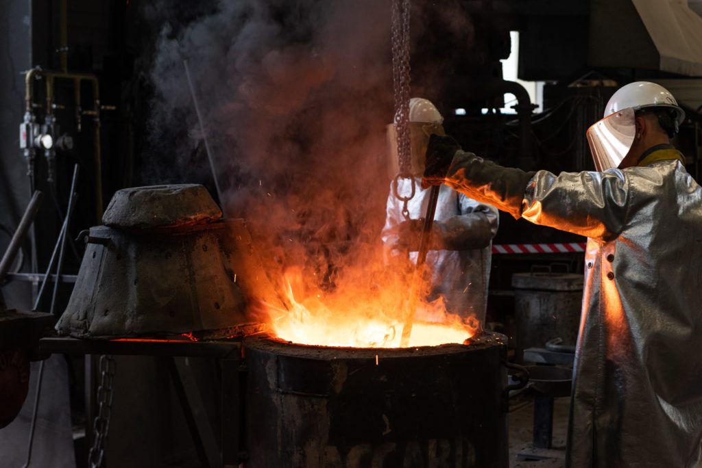 operation de la coulée