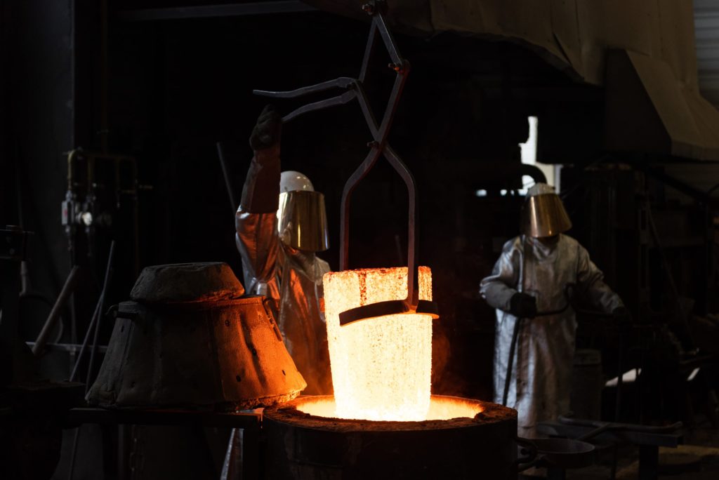 operation de la coulée