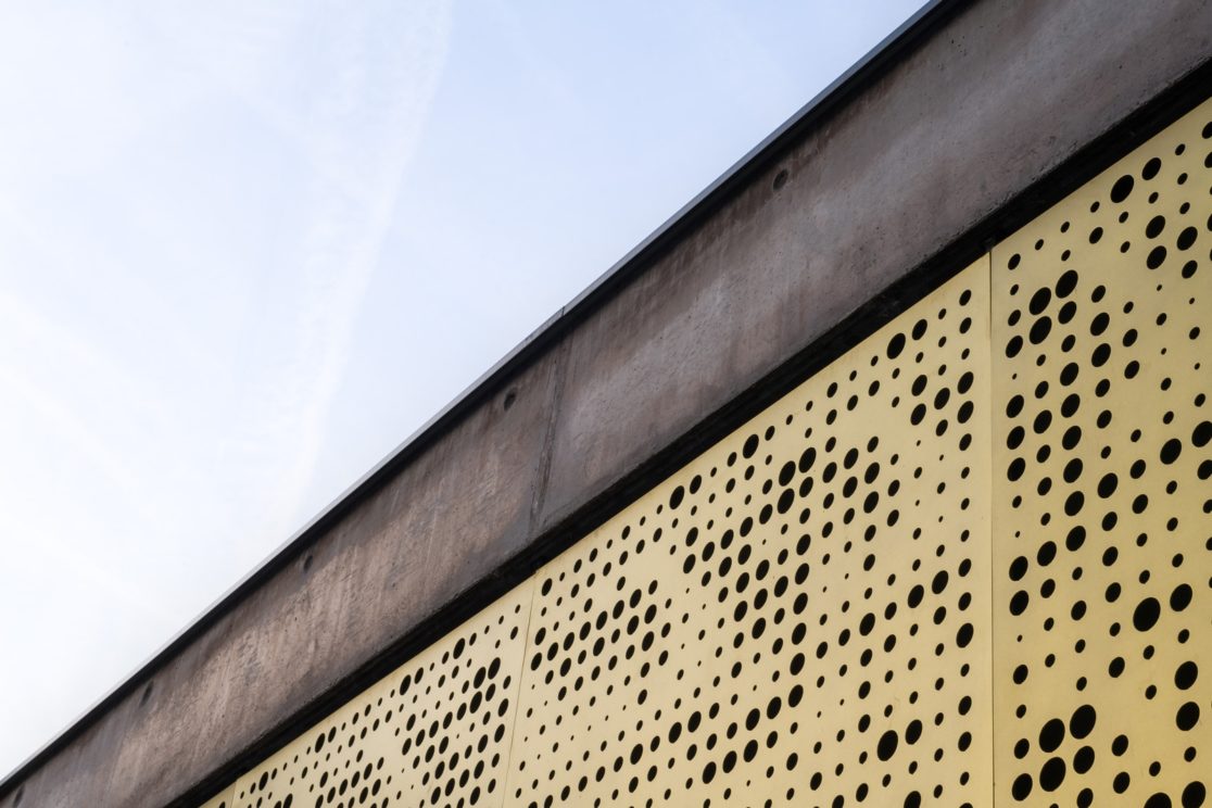 détail résille façade