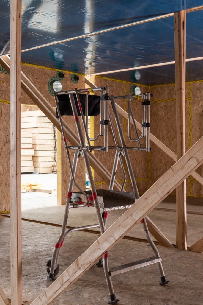 Equipement pour construction modulaire en atelier