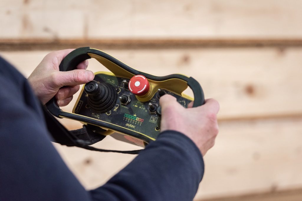 commande moyen de levage