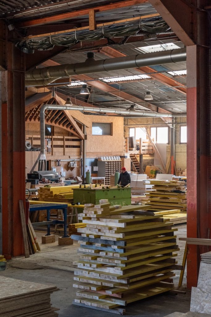 atelier de charpente