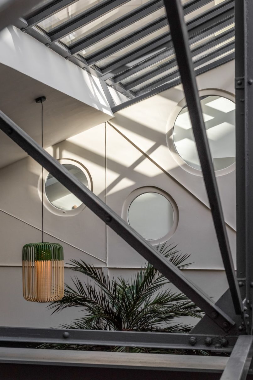 charpente métallique et verrière