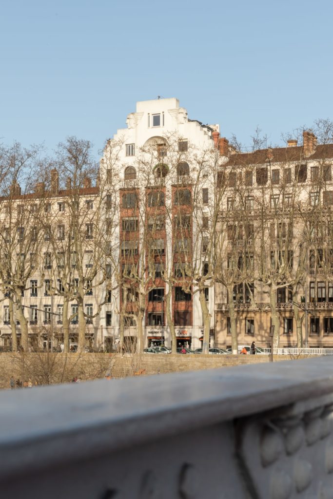 immeuble barrioz et quai de Lyon