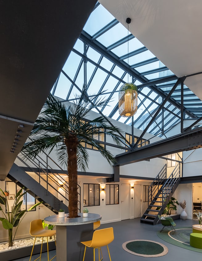 La Palmeraie au petit matin