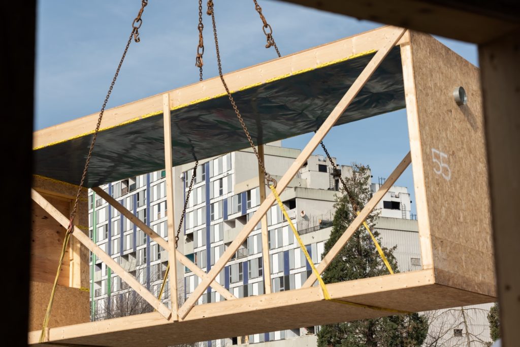 construction hors site en bois