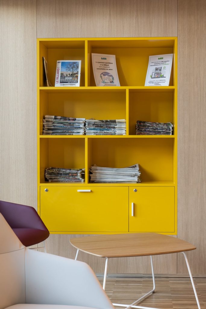 meuble sur mesure de presse