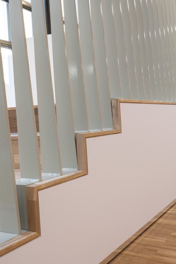 détail sur un escalier