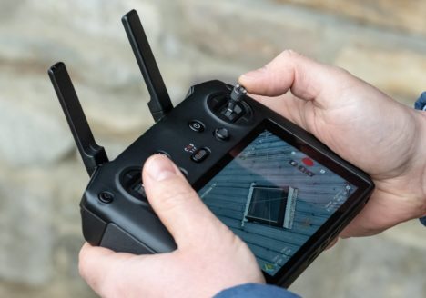 télépilotage de drone pour l'inspection technique