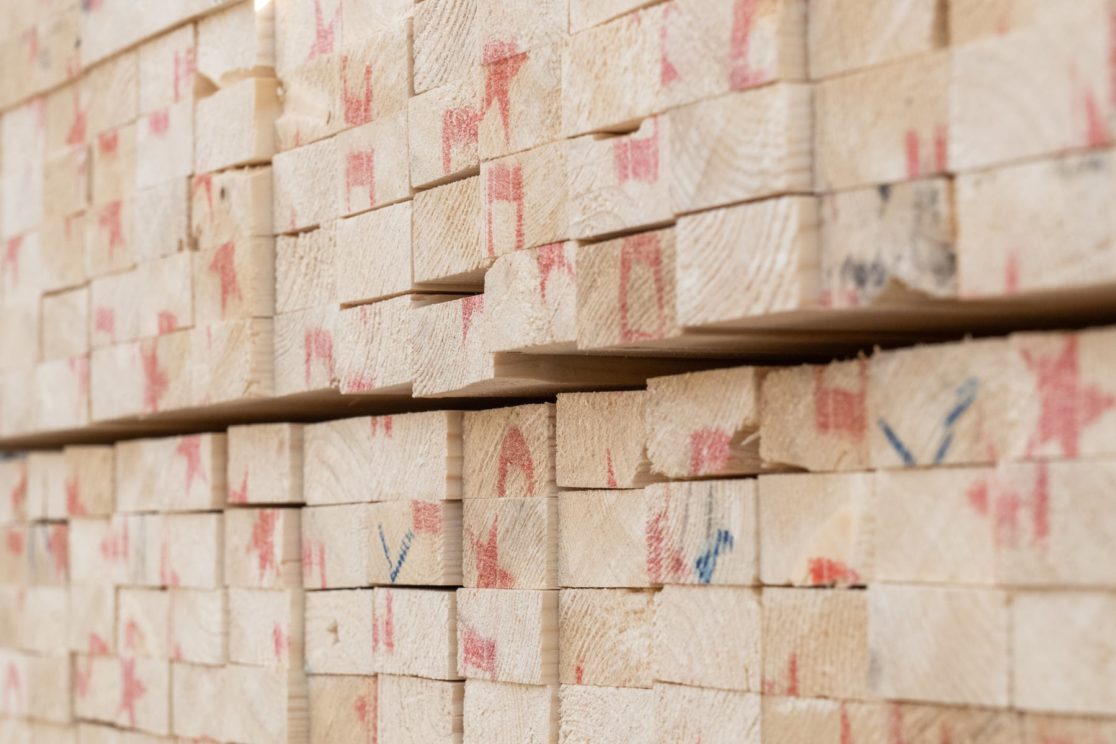 stockage de bois