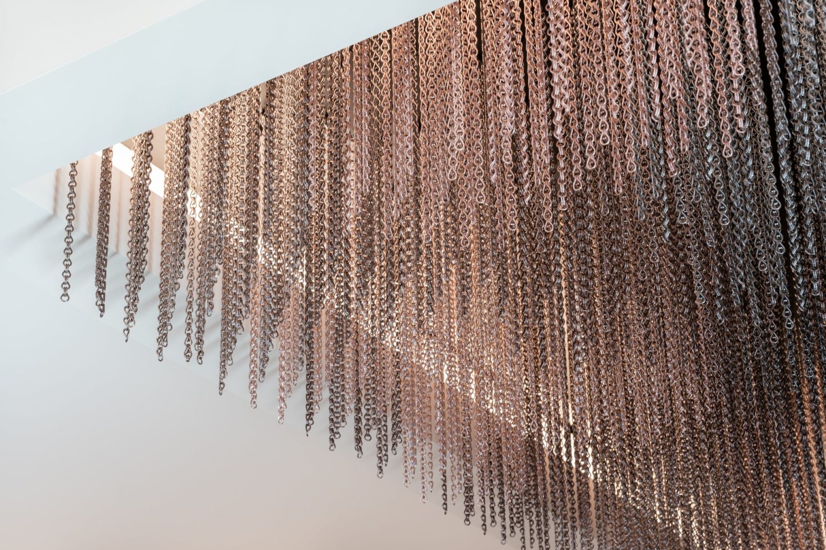 lustre décoratif en chaîne