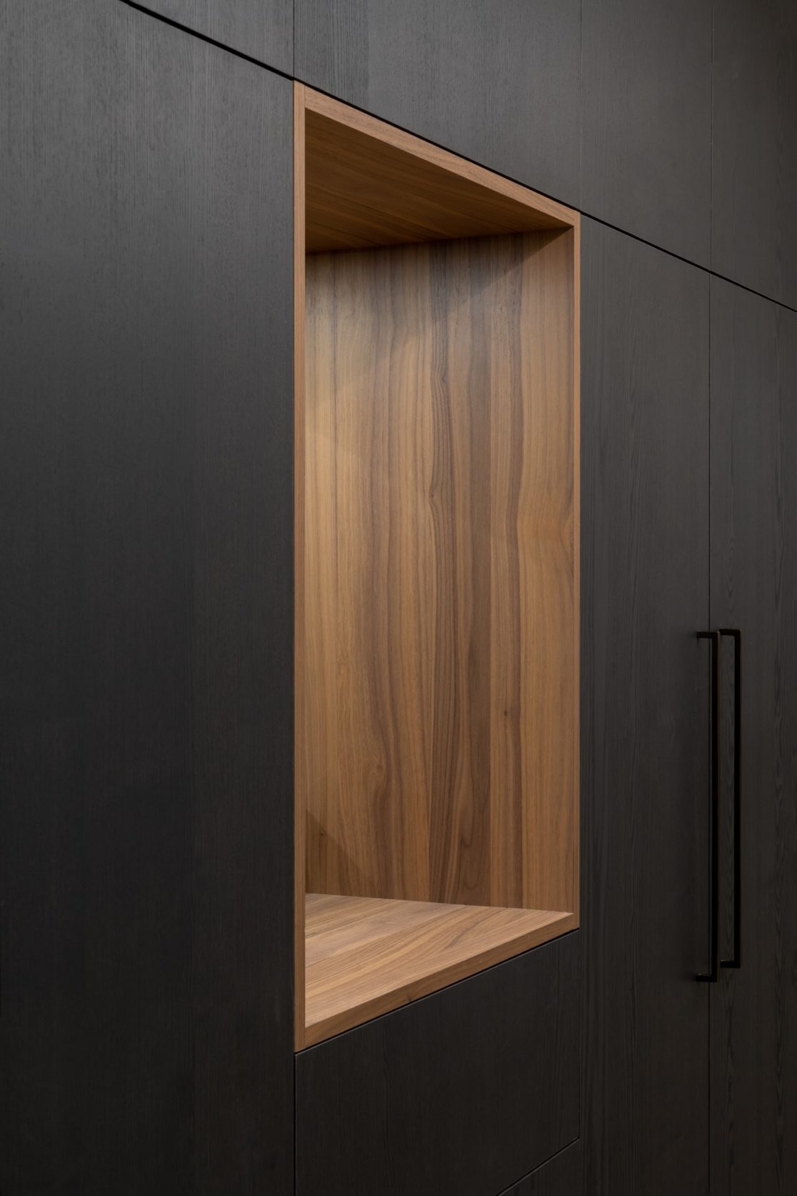 détail de placard aménagement intérieur