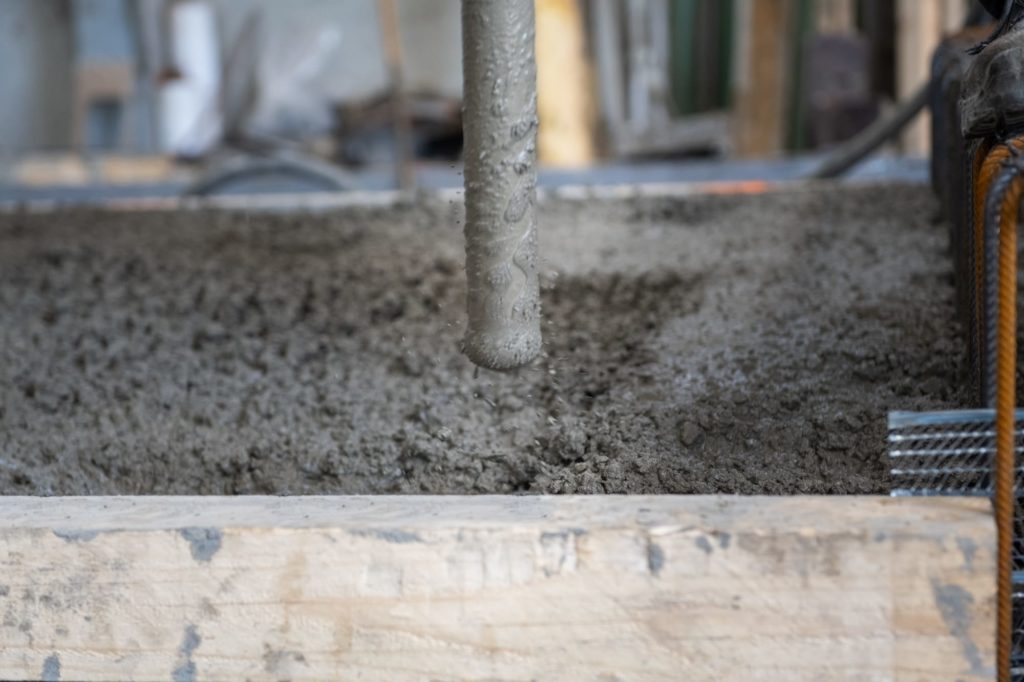 préfabrication béton vibration