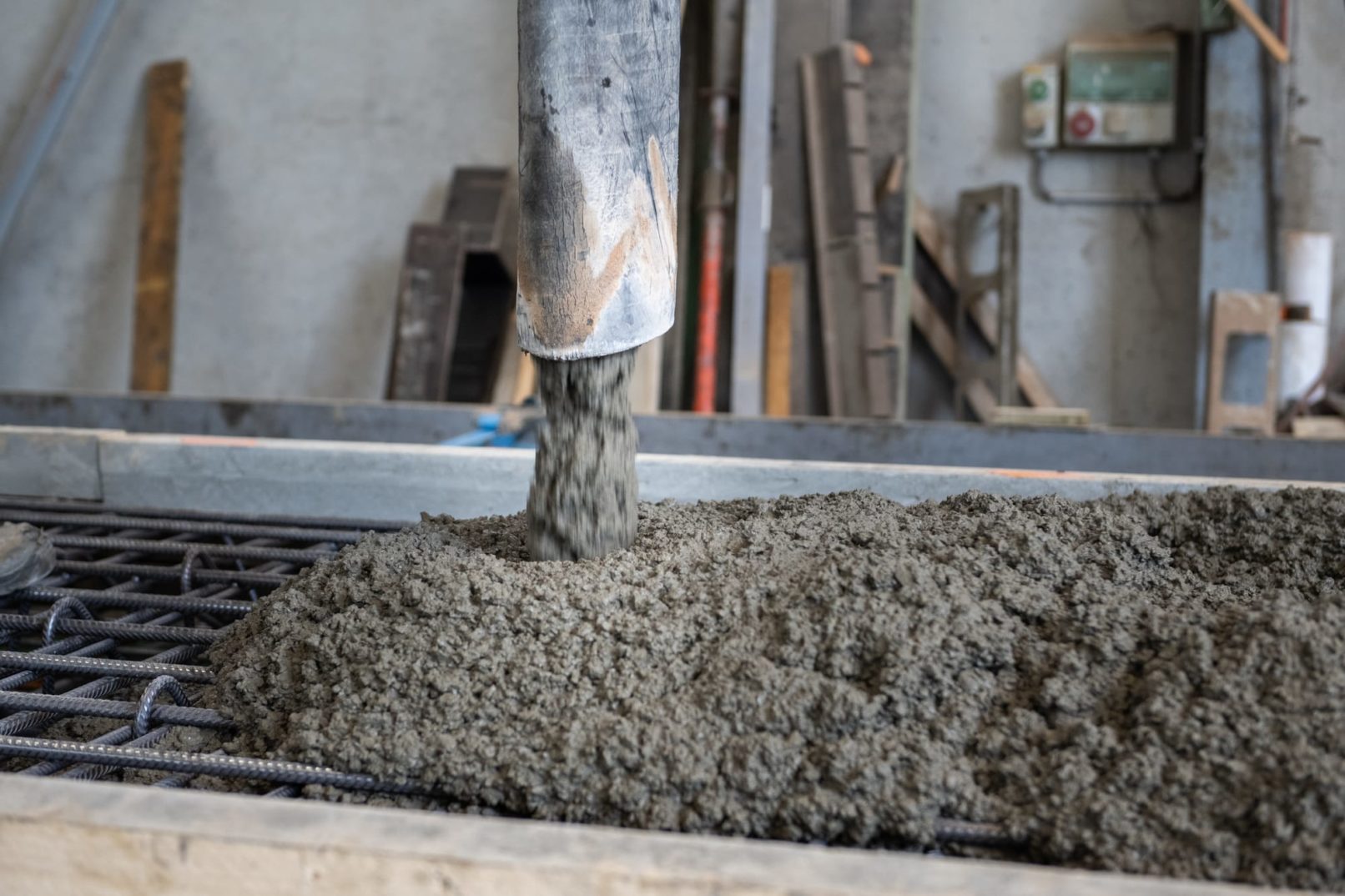 préfabrication béton betonnage