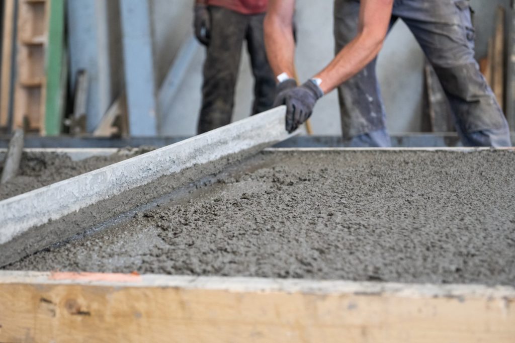 préfabrication béton betonnage