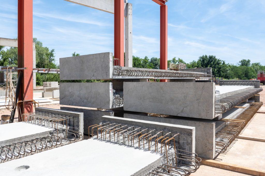 préfabrication béton stockage