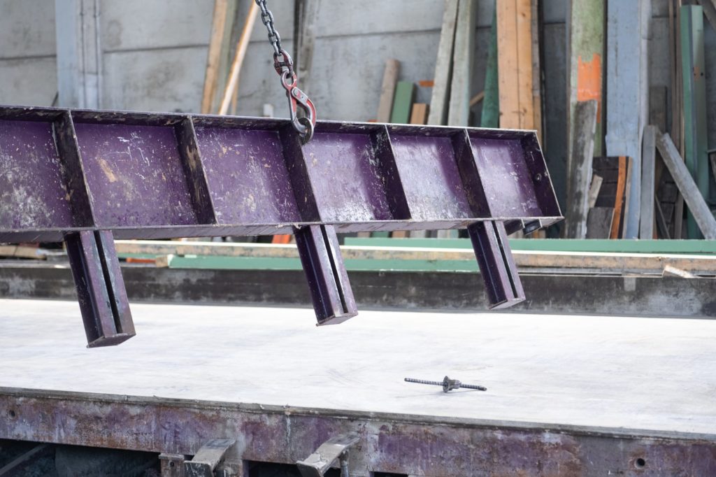 préfabrication béton coffrage