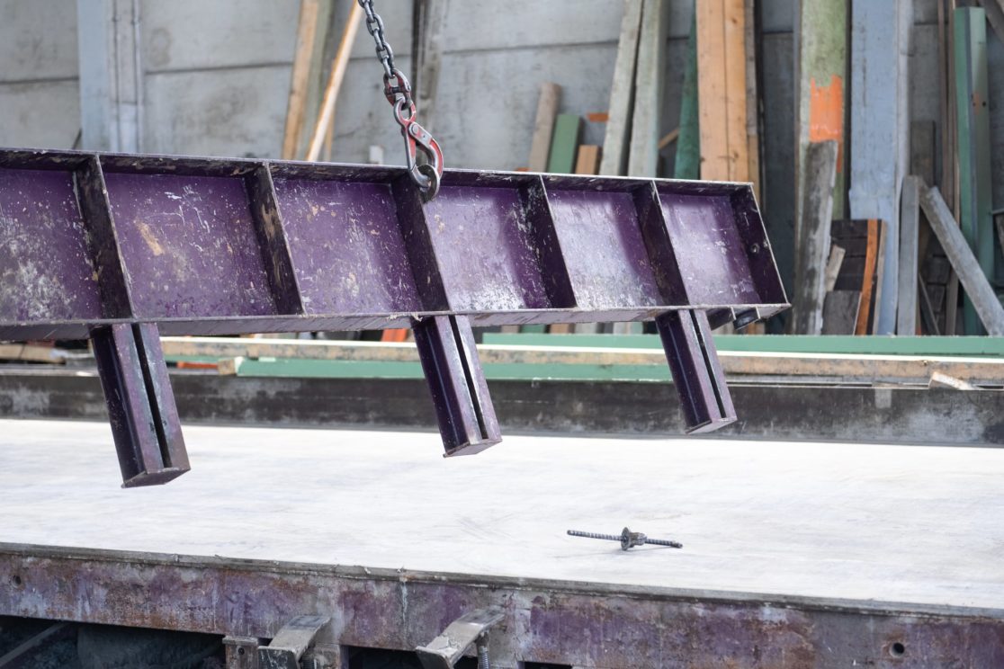 préfabrication béton coffrage