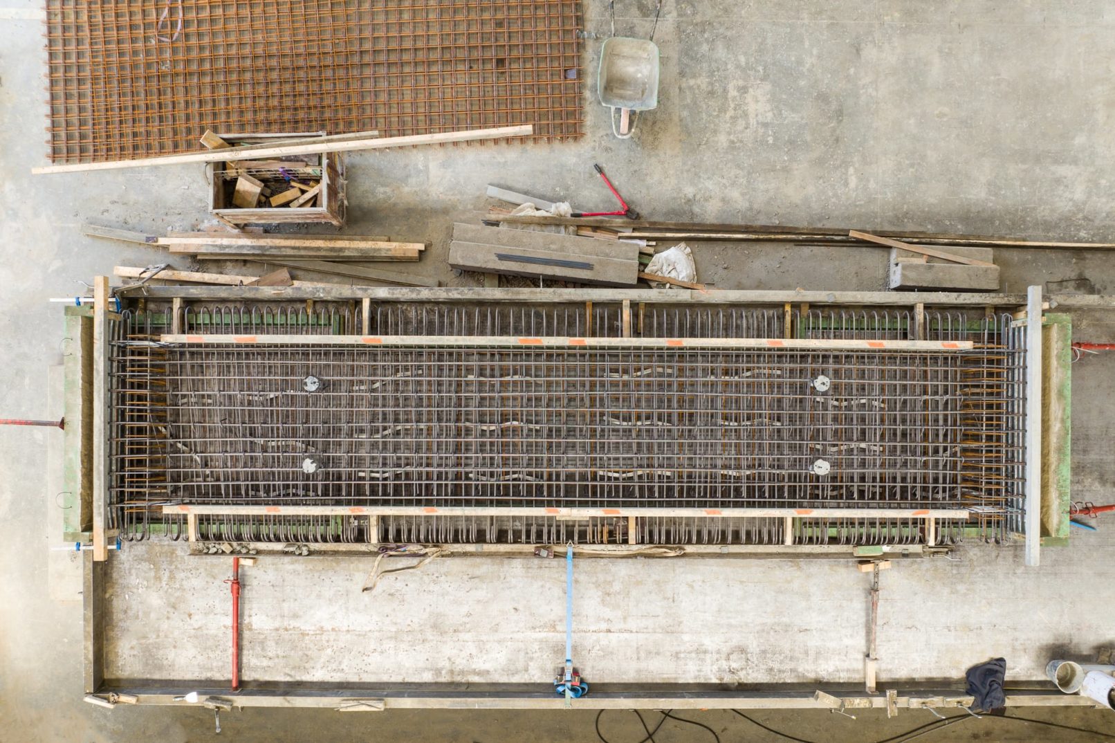 préfabrication béton coffrage