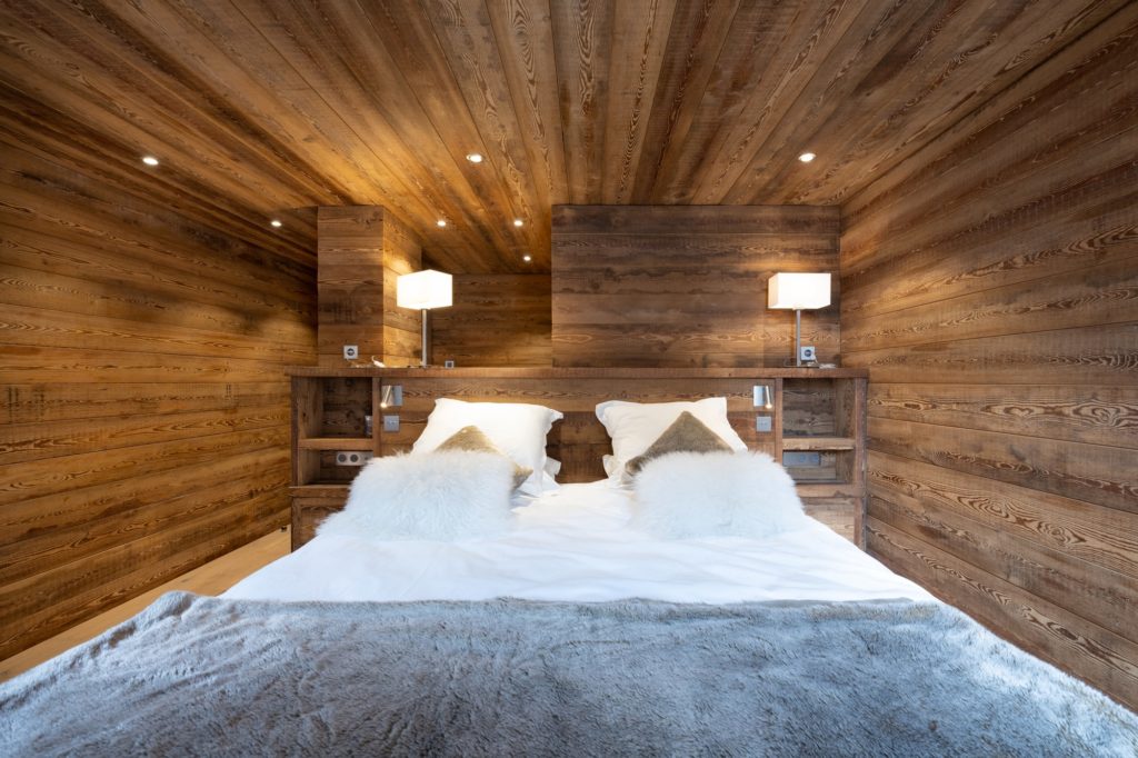 chalet montagne chambre