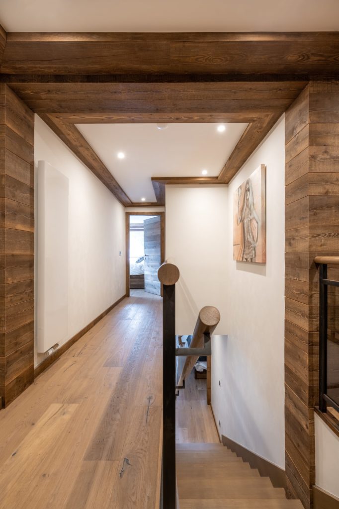 chalet montagne couloir