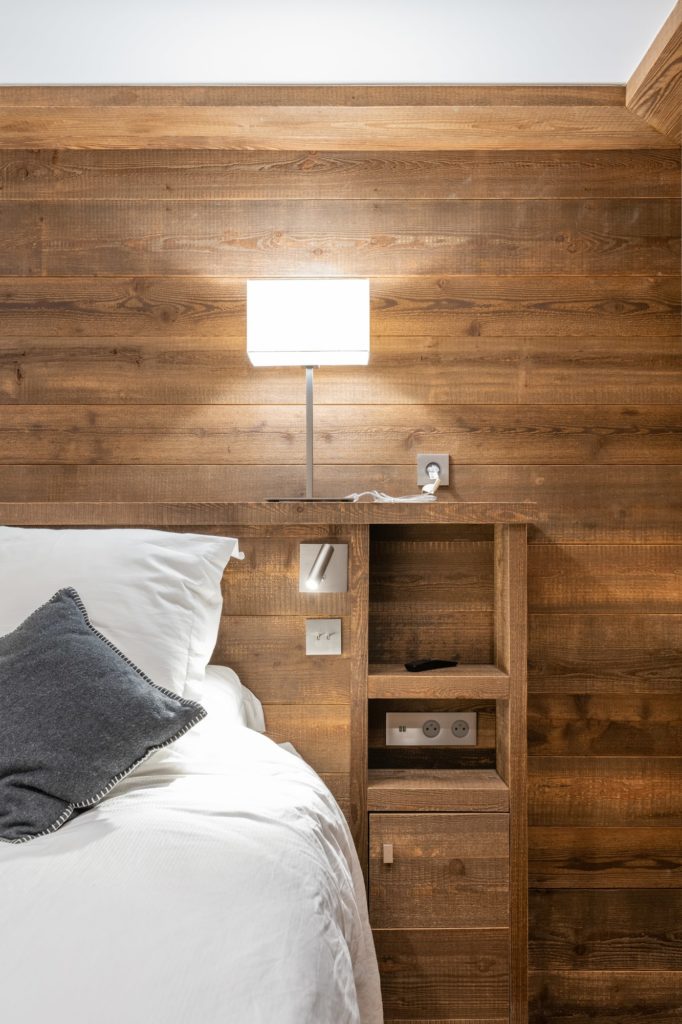 chalet montagne chambre