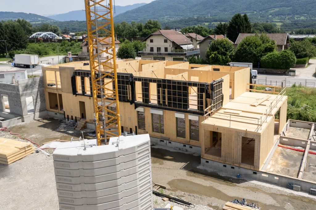 chantier modulaire bois