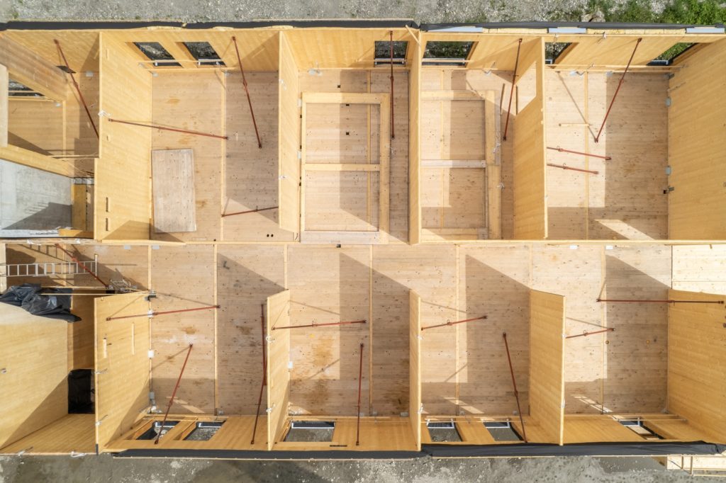 reportage suivi chantier bois