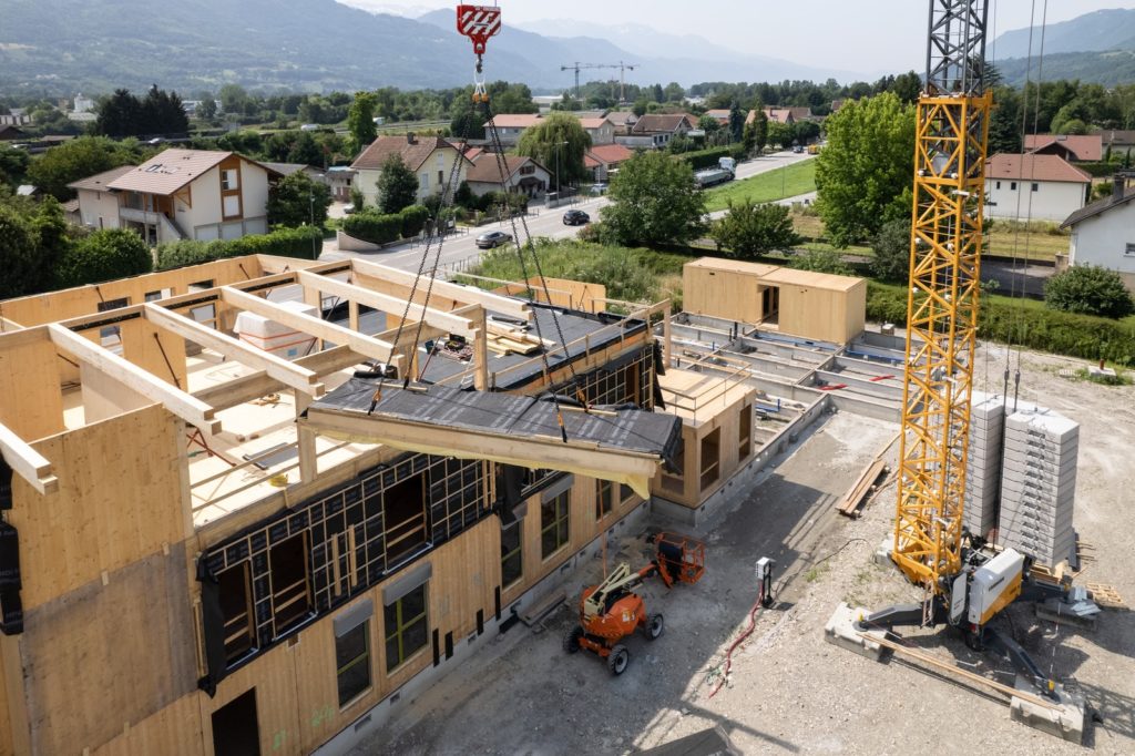 levage panneau de toiture