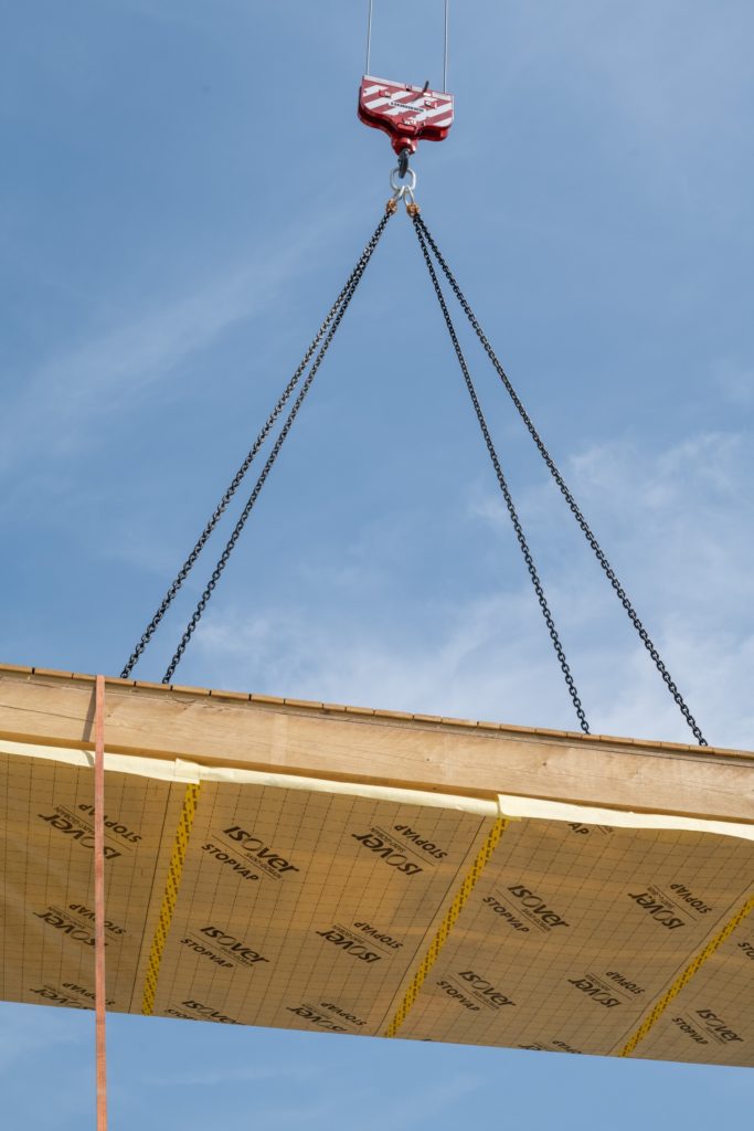 levage panneau de toiture