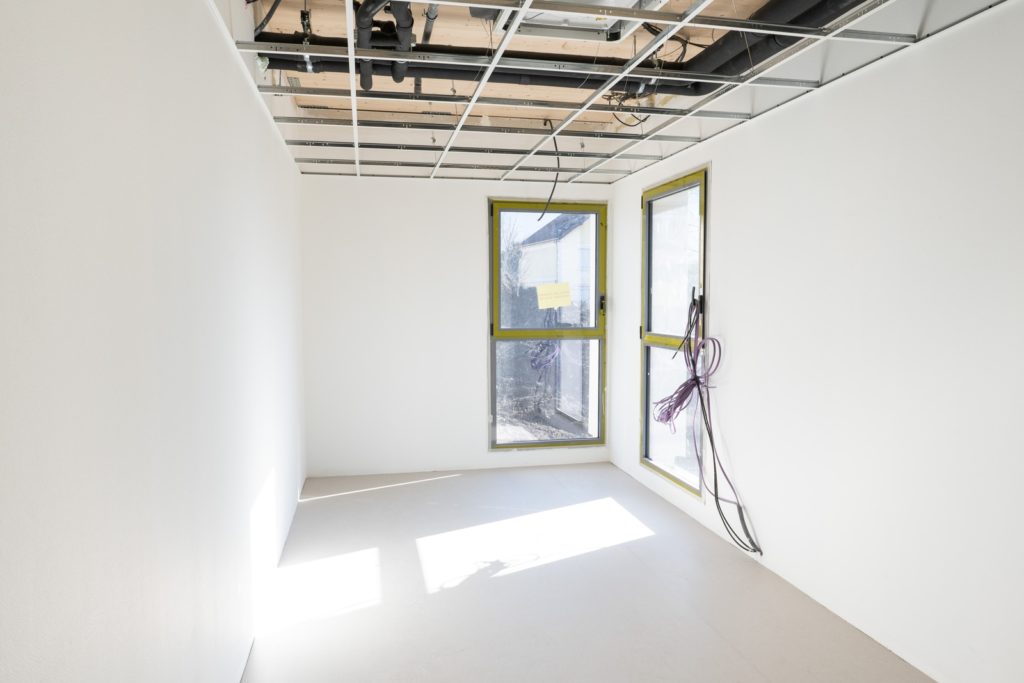 bureaux en travaux de second oeuvre