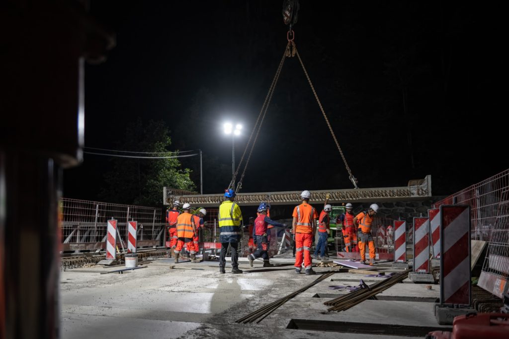 levage élément préfabriqué béton