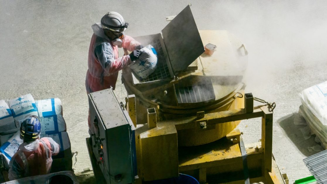 préparation micro béton