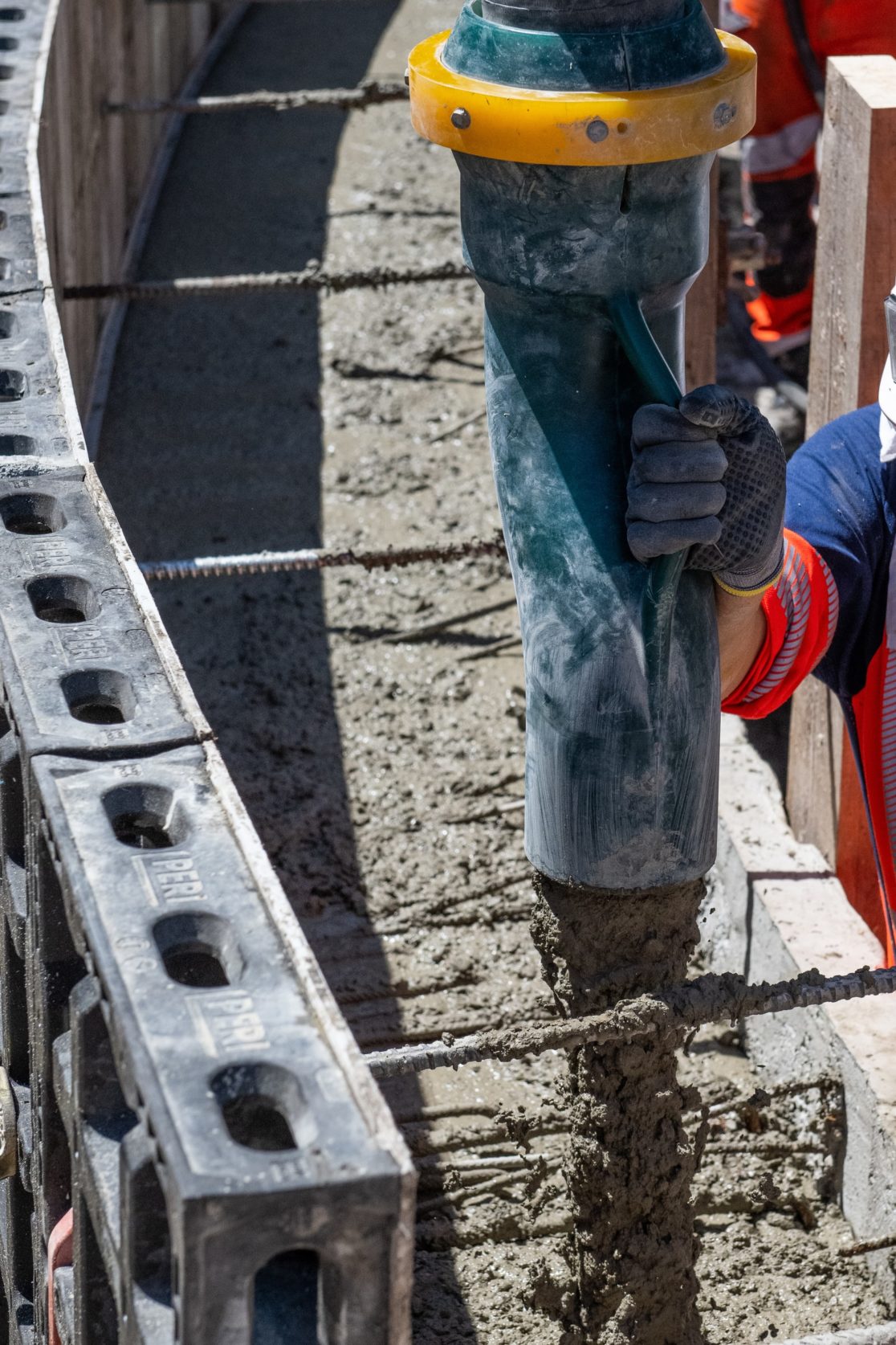 chaussette à béton