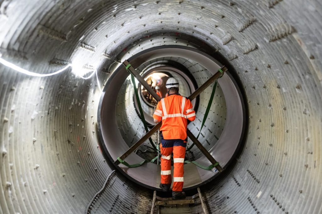 travaux de busage en souterrain