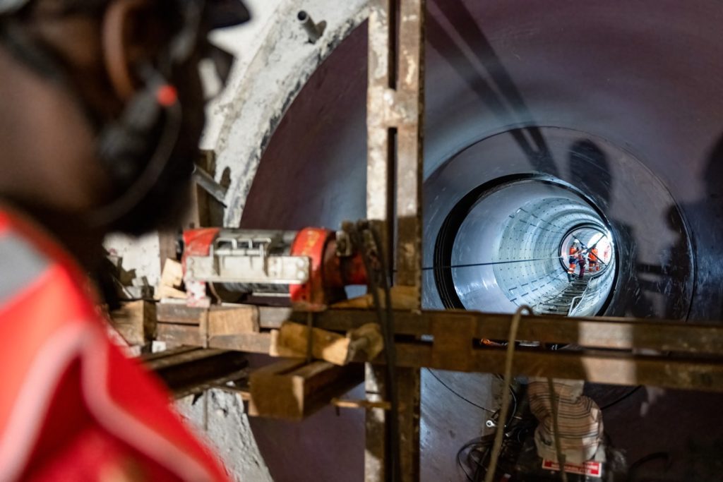 treuillage souterrain