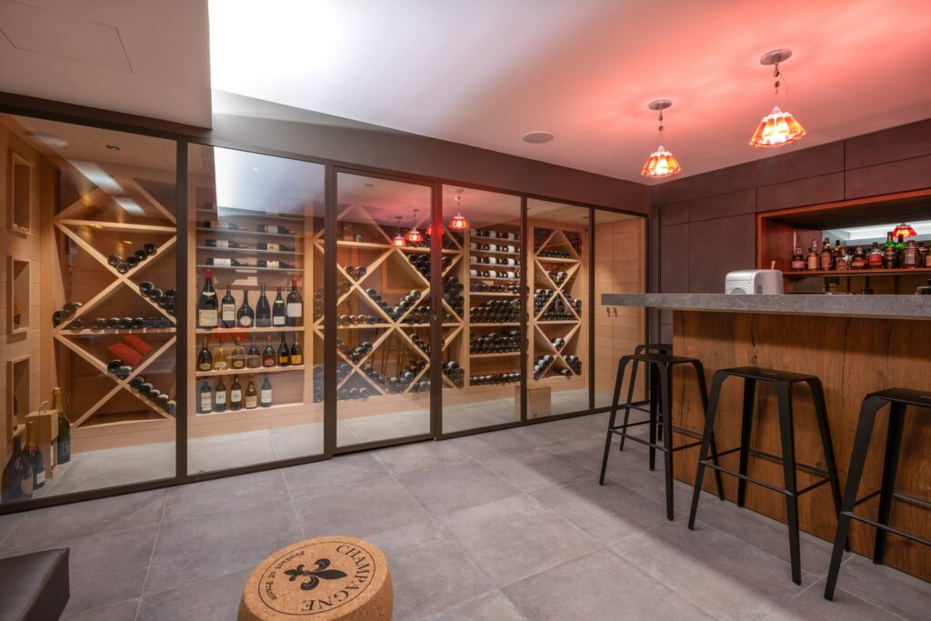 bar et cave à vin