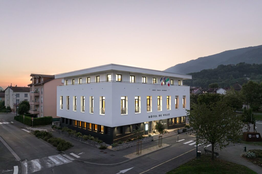 rénovation énergétique hôtel ville Pontcharra