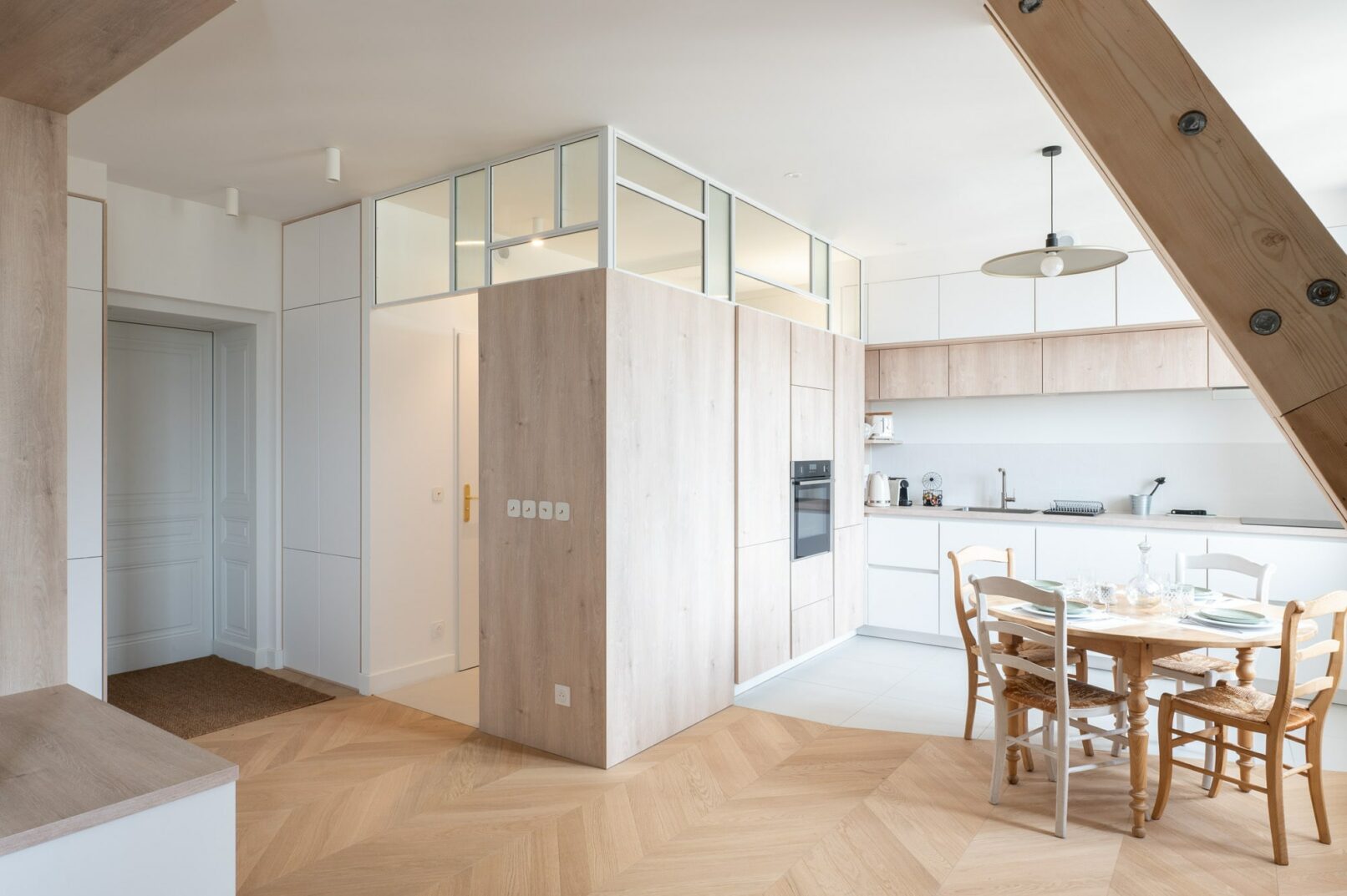 aménagement cuisine et salle de bain