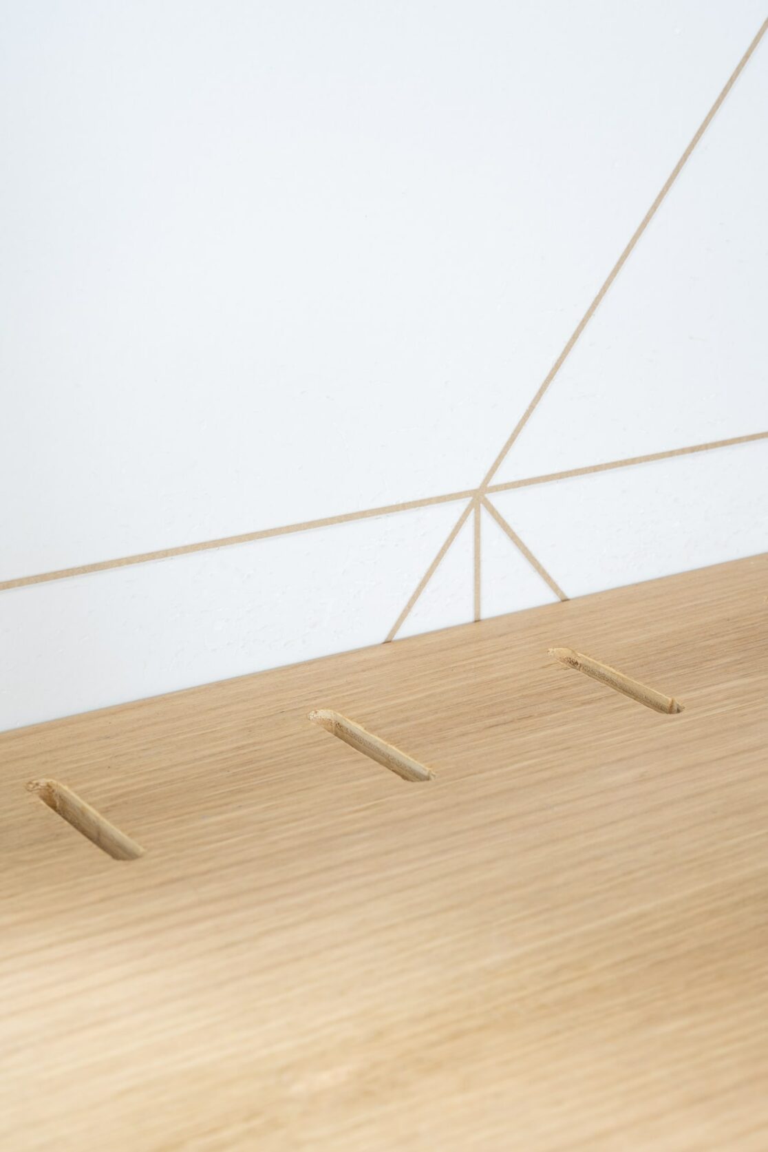 détail meuble cache radiateur