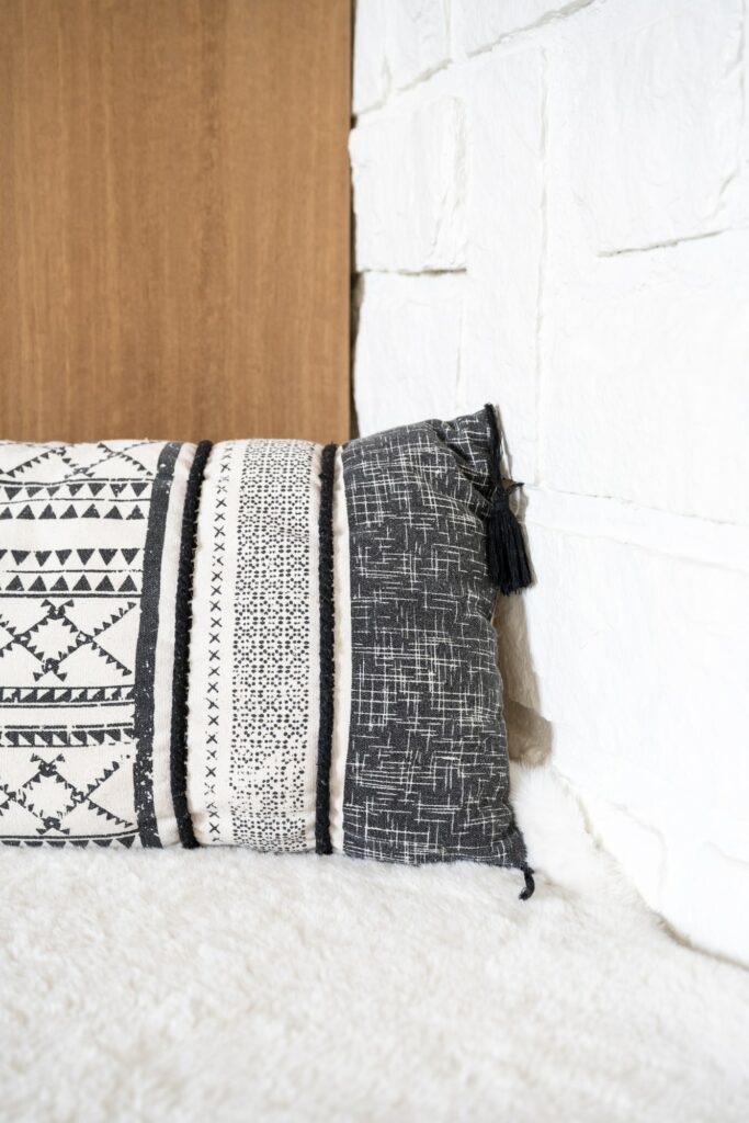 détail coussin