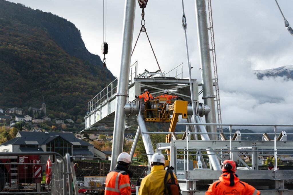 assemblage structure métallique